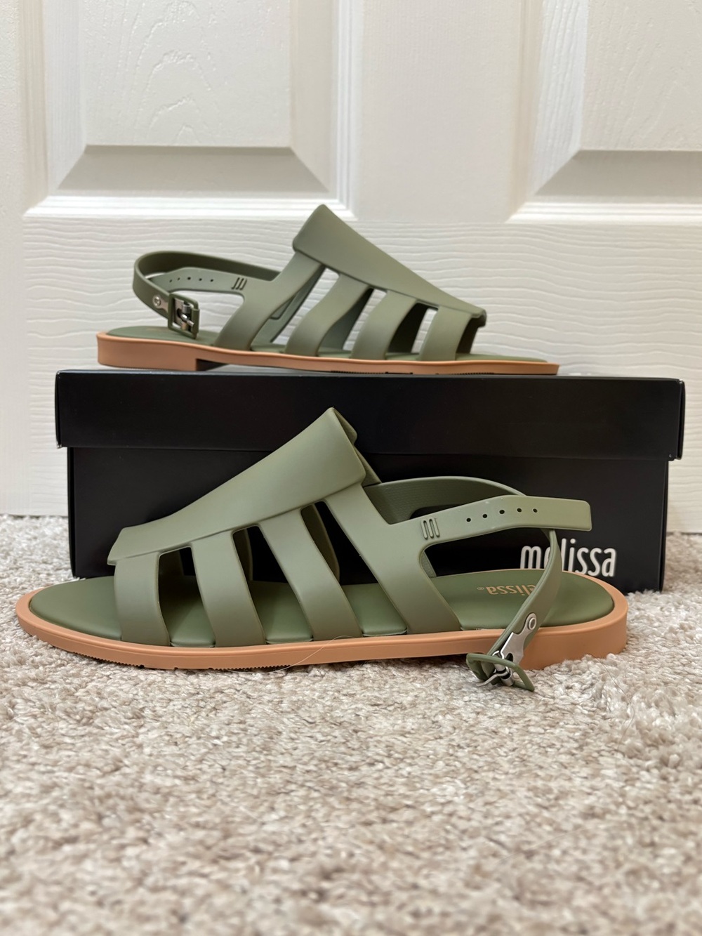 NWT Strappy Jelly Sandals